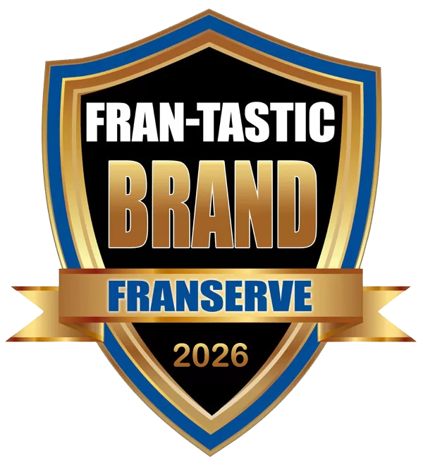 children's cooking franchise award — 2026 FranServe Fran-tastic Brand badge